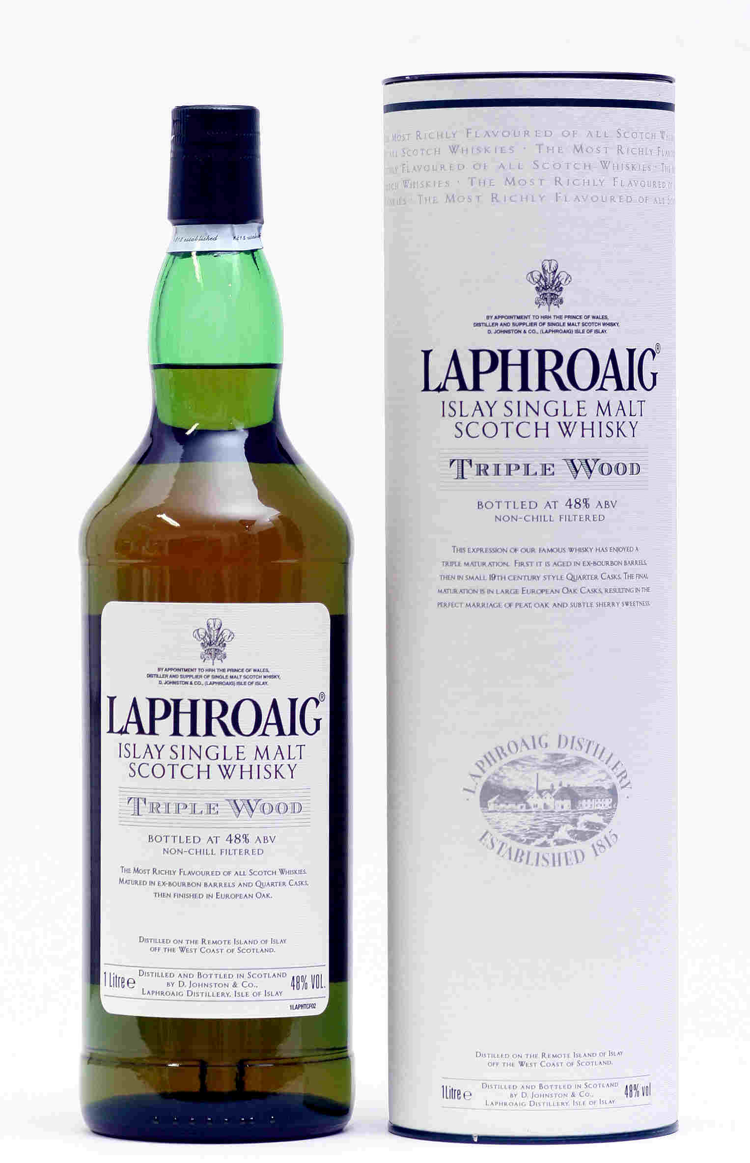 Laphroaig Distillery - Laphroaig Triple Wood Single Malt Scotch Whisky  (750ml)